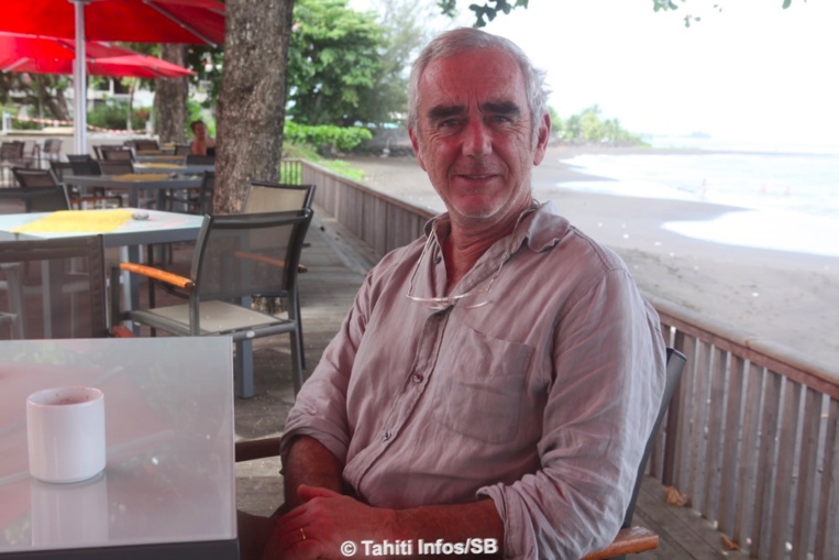 Loïck Peyron à Tahiti Loïck Peyron à Tahiti