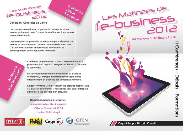 Les matinées de l'e-business, 19ème conférence