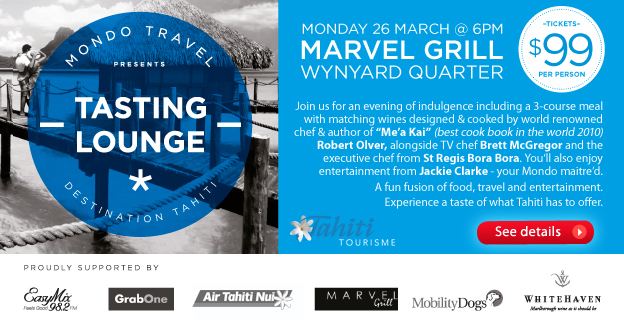 "Destination Travel Tahiti Tasting Lounge", une opération de promotion innovante