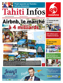Cliquez sur la Une pour lire le journal