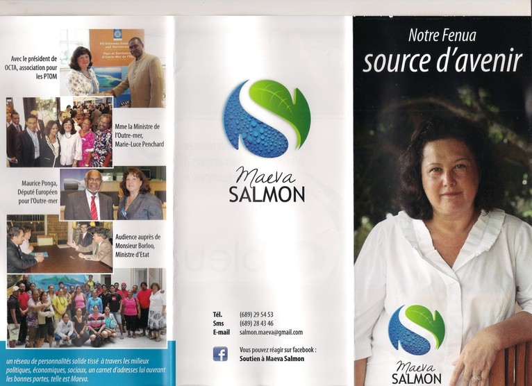 Maeva Salmon se lance dans les législatives: « Mon Fenua, source d’avenir »