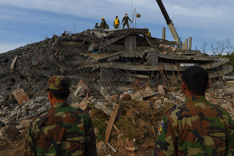 Cambodge: 36 morts dans l'effondrement d'un hôtel en construction