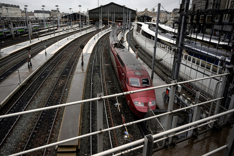 Un homme "agressif" arrêté dans un train Amsterdam-Paris