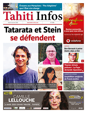 TAHITI INFOS N°1566 du 09 janvier 2020