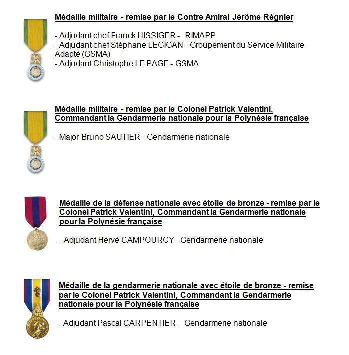 La Cérémonie du 8 Mai à Papeete en images