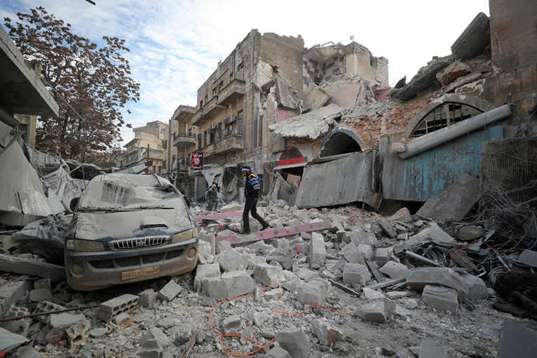 En Syrie, des dizaines de morts après la reprise de l'offensive du régime à Idleb