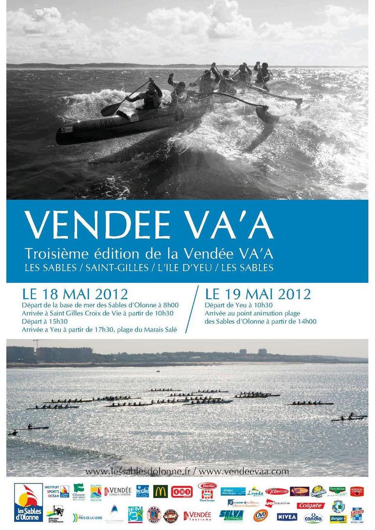 EDT envoie une équipe défendre les couleurs du Fenua à la Vendée Va'a 2012
