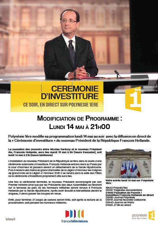 Polynésie 1ère organise trois soirées de débat en amont du 1er tour.