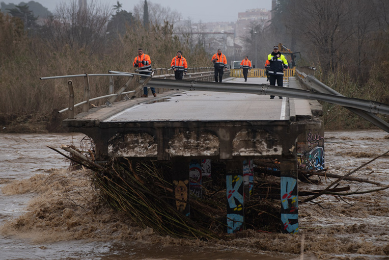 La tempête Gloria fait un quatrième mort en Espagne, quatre disparus