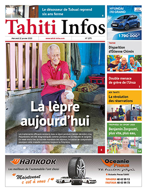 Cliquez sur la Une pour lire le journal