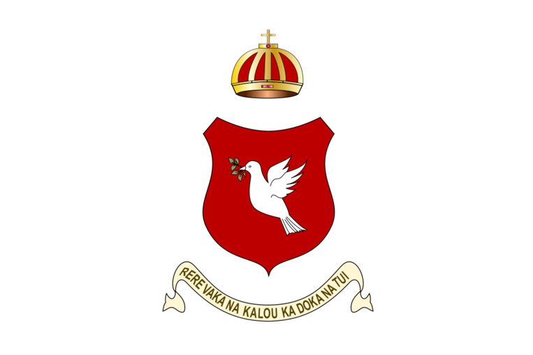 Le drapeau des îles Fidji le temps du court règne de Cakobau (1871-1874) Le drapeau des îles Fidji le temps du court règne de Cakobau (1871-1874)