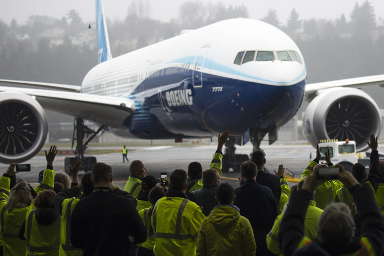 Premier vol du Boeing 777X après une si longue attente