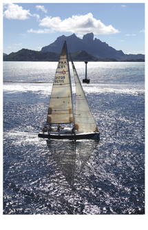 Tahiti Pearl Regatta: Manche 2 –  Bora-Bora – Taha’a, aux caprices de l’alizé