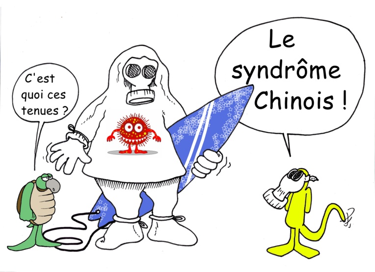 "Le coronavirus", par Munoz