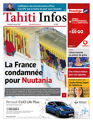 Cliquez sur la Une pour lire le journal Cliquez sur la Une pour lire le journal