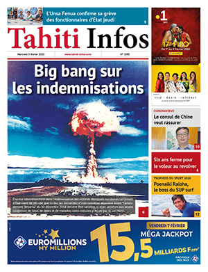 Cliquez sur la Une pour lire le journal Cliquez sur la Une pour lire le journal