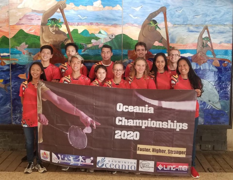 13 Tahitiens aux Oceania de badminton en Australie