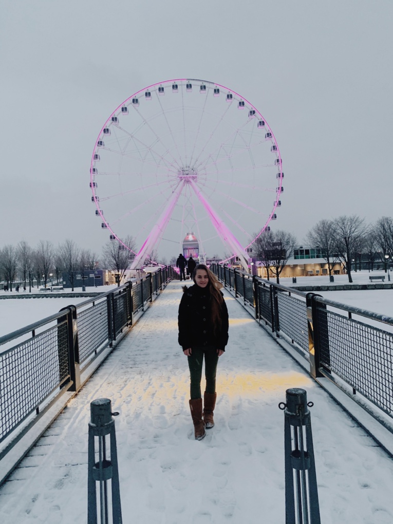La jeune Anaïs Trondle est partie étudier à Montréal.