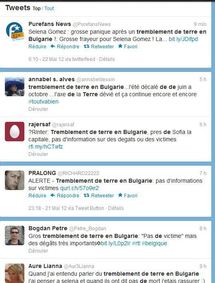 Faute d'informations officielles sur le séisme, les Bulgares ont "tweeté"