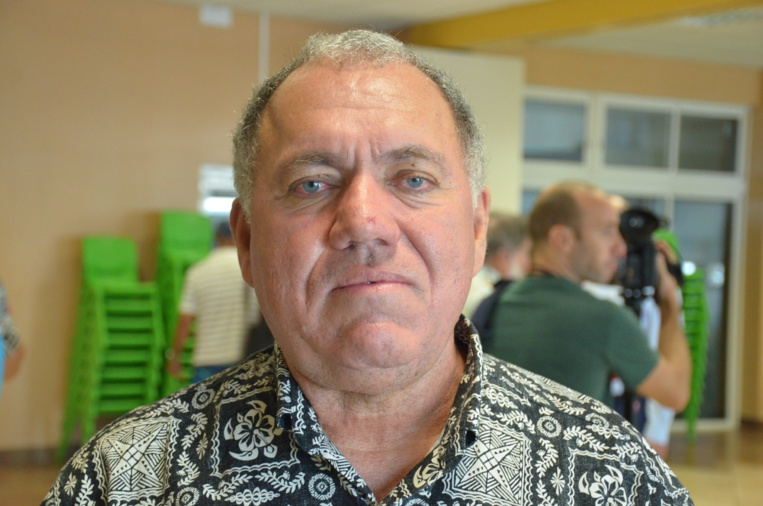 Yannick Lowgreen, président de l'association Tamarii Moruroa Yannick Lowgreen, président de l'association Tamarii Moruroa