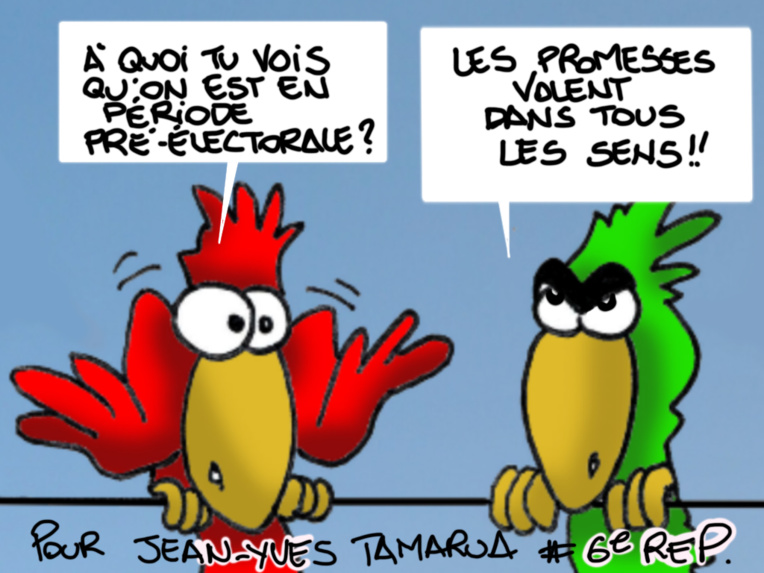 "La météo des promesses", par Munoz "La météo des promesses", par Munoz