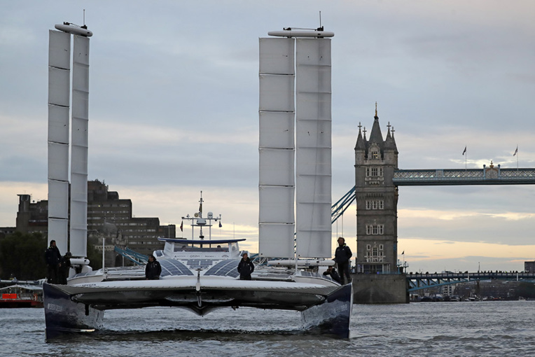 Le bateau laboratoire Energy Observer prêt pour son tour du monde