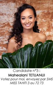 Miss Tahiti 2012, une beauté sauvage à découvrir