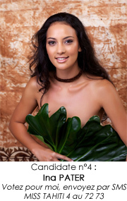 Miss Tahiti 2012, une beauté sauvage à découvrir