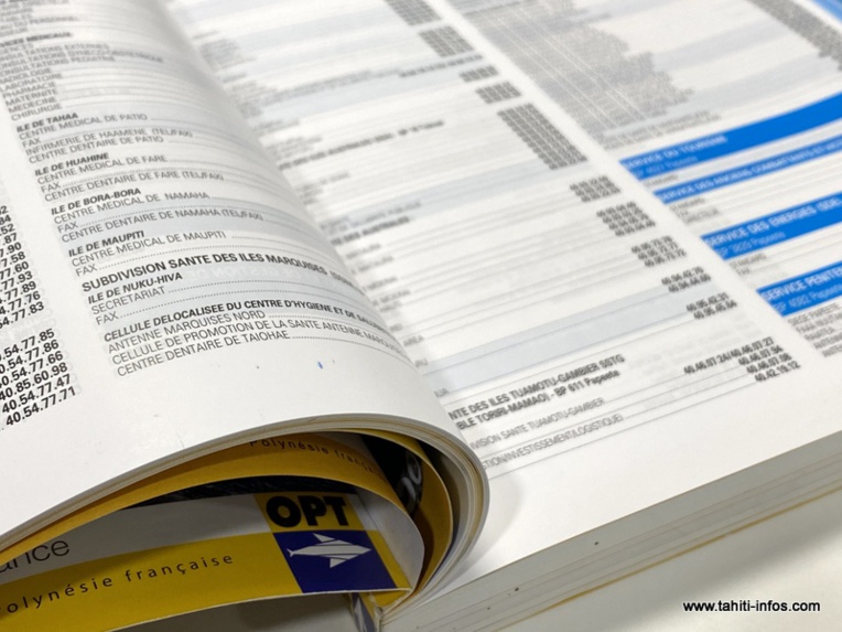 La der des ders de l'annuaire polynésien