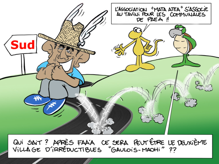 "Asterix à Tahiti", par Munoz "Asterix à Tahiti", par Munoz