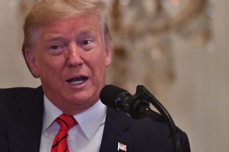 Le président américain Donald Trump.  NICHOLAS KAMM / AFP