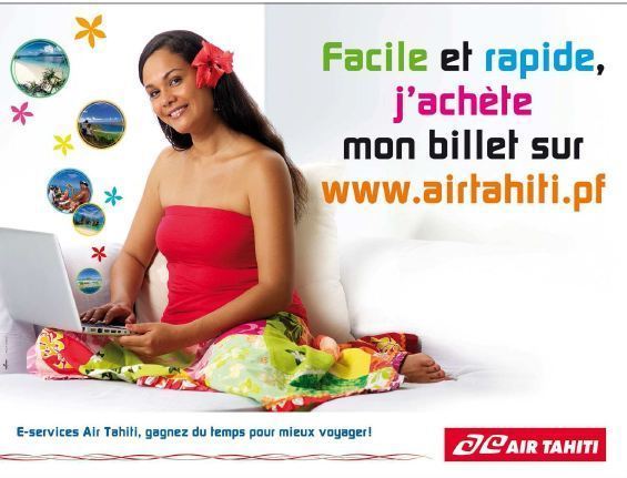 Air Tahiti propose la vente de billets en ligne Air Tahiti propose la vente de billets en ligne