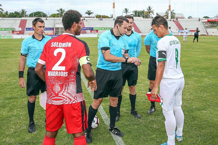 Le club de Moorea a manqué d'efficacité dans le dernier geste. (© Shane Wenzlick / www.phototek.nz) Le club de Moorea a manqué d'efficacité dans le dernier geste. (© Shane Wenzlick / www.phototek.nz)