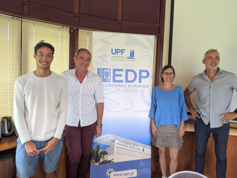 De gauche à droite : Vateanui Sansine, Franck Lucas, Nabila Gaertner-Mazouni et Patrick Capolsini. De gauche à droite : Vateanui Sansine, Franck Lucas, Nabila Gaertner-Mazouni et Patrick Capolsini.