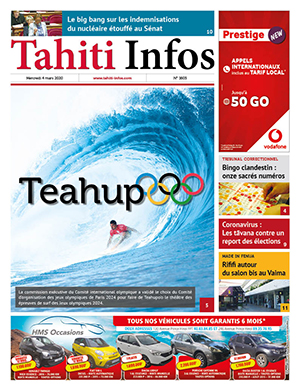 Cliquez sur la Une pour lire le journal Cliquez sur la Une pour lire le journal