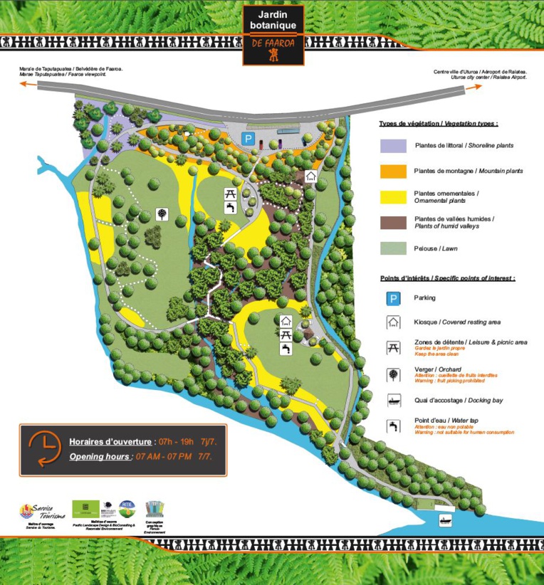 Raiatea : Le jardin botanique de Faaroa rouvert au public