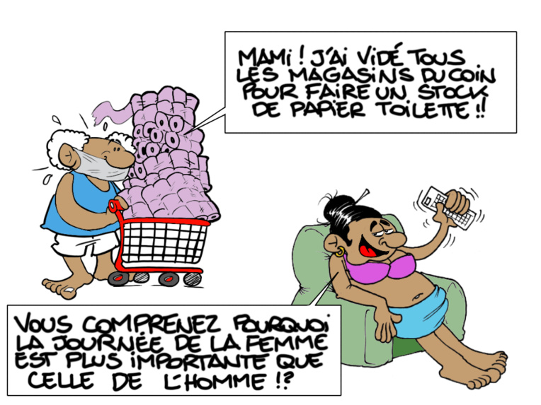 "Journée de la femme ou journée de l'homme ?", par Munoz "Journée de la femme ou journée de l'homme ?", par Munoz