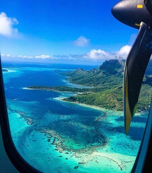 Les aéroports de Tahiti et de Bora Bora au concours du "plus bel atterrissage"