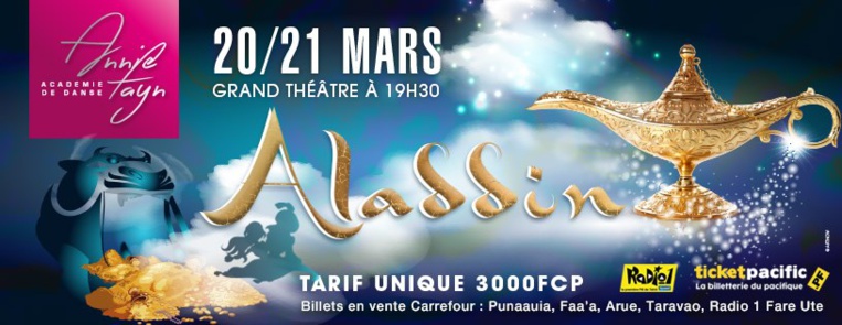 Voyage dans le monde merveilleux d'Aladdin avec l'académie de danse Annie Fayn