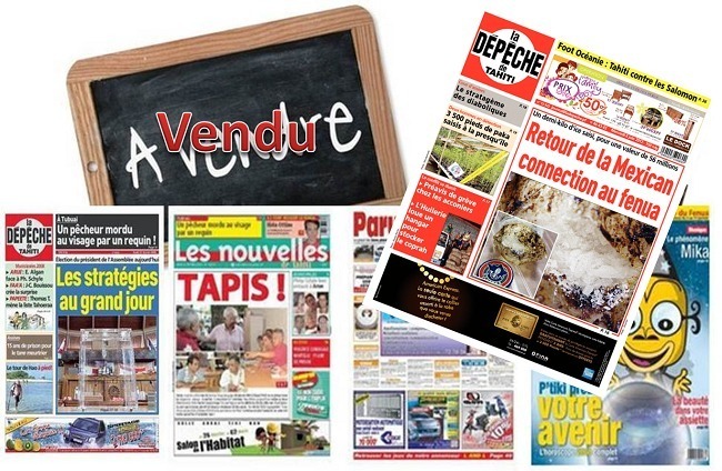 Le Groupe Hersant média Polynésie aurait été cédé