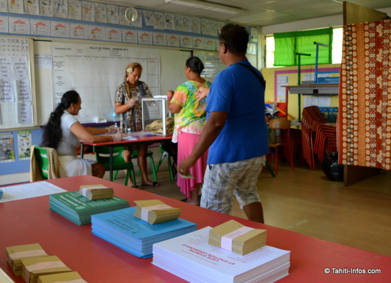 Avec seulement trois listes en compétition, les électeurs n'avaient pas l'embarras du choix