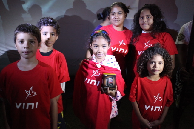 Planète Eco tour: Des centaines de personnes à la projection cinéma en plein air dans les jardins de Paofai