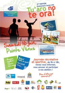 Tu’aro no te ora: 2ème édition de l'évènement Santé CPS