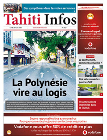 Cliquez sur la Une pour lire le journal Cliquez sur la Une pour lire le journal