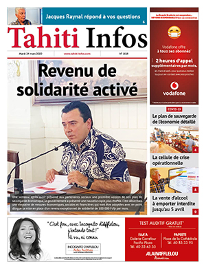 Cliquez sur la Une pour lire le journal Cliquez sur la Une pour lire le journal