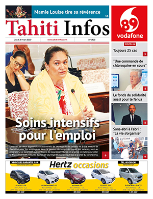 Cliquez sur la Une pour lire le journal