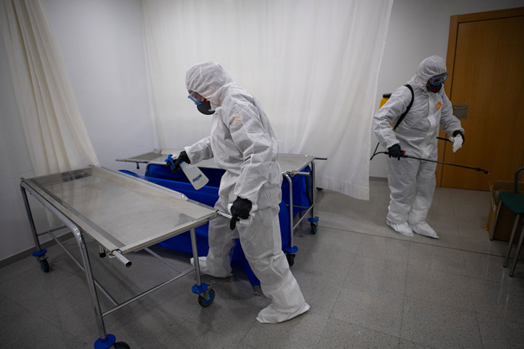 Coronavirus: nombre record de morts en un jour en Espagne Coronavirus: nombre record de morts en un jour en Espagne