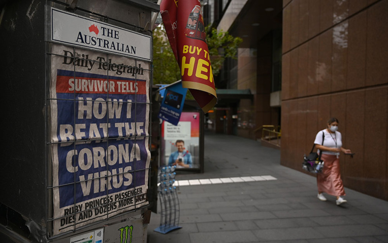 Coronavirus: suspension de l'impression de 60 journaux australiens