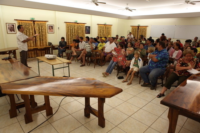 Conférence sur l’anguille à Taravao : Légendes et réalités