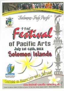 La Polynésie Française présente au Festival des arts du Pacifique